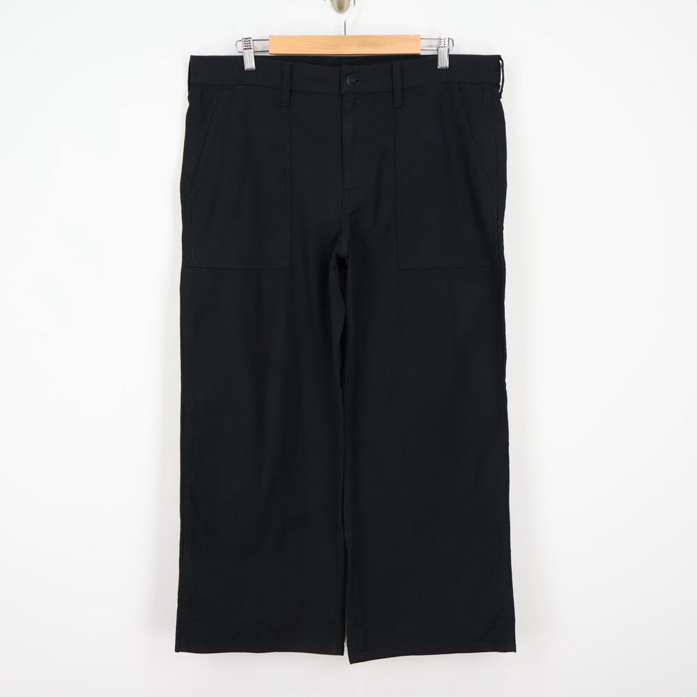 J.Crew Camp Pocket Wide Leg Pant Black Size 32 Petite NWT